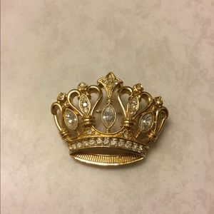 Avon jeweled gold crown